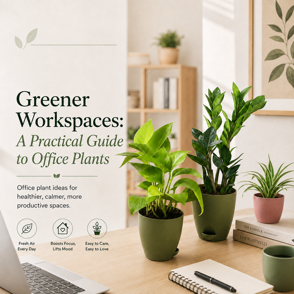 Greener Workspaces: How Plants Can Become Part of a Better Working Environment