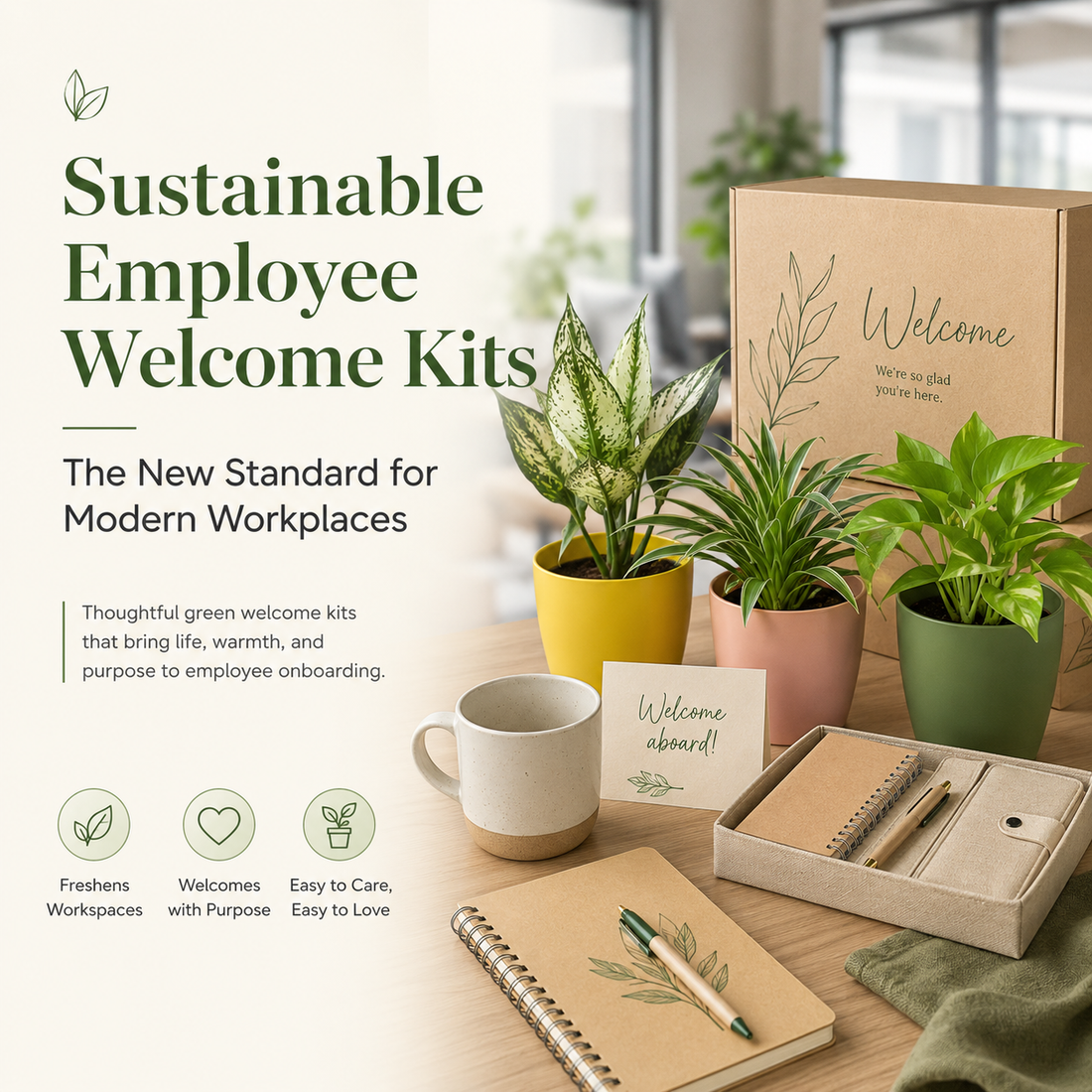 Sustainable Employee Welcome Kits: The New Standard for Modern Workplaces