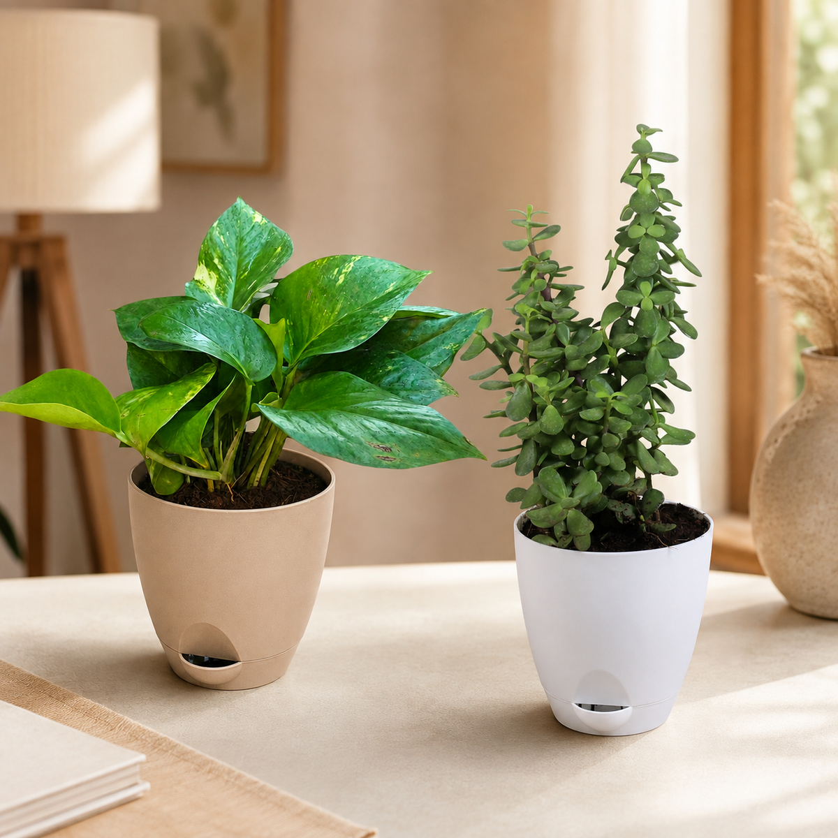 Indoor Plant Set of 2 – A Little Luck in Green
