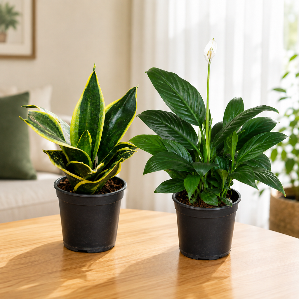 Air Purifying Indoor Plant Set of 2 – Leaf Balance