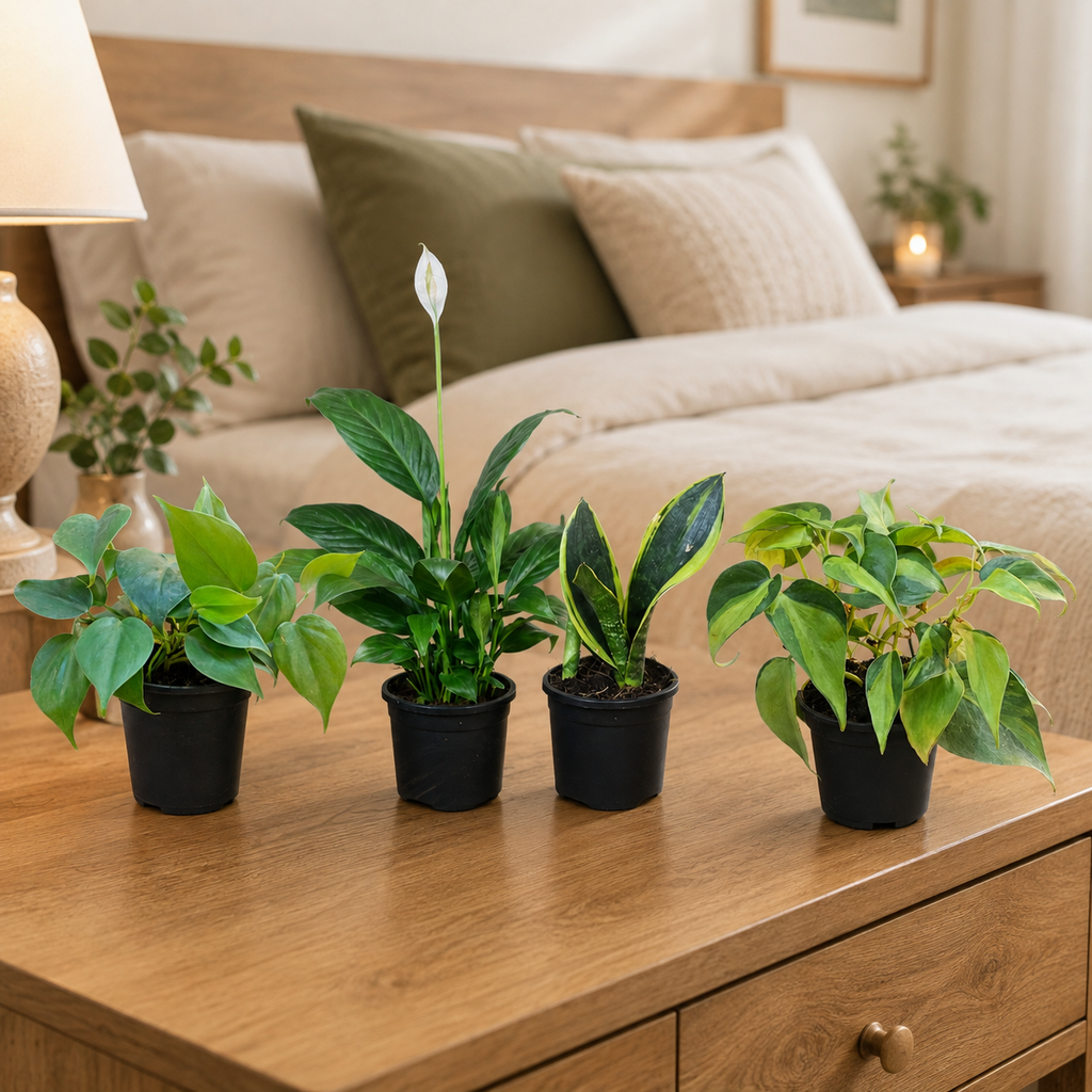 Air Purifying Indoor Plant Set of 4 – Foliage Balance