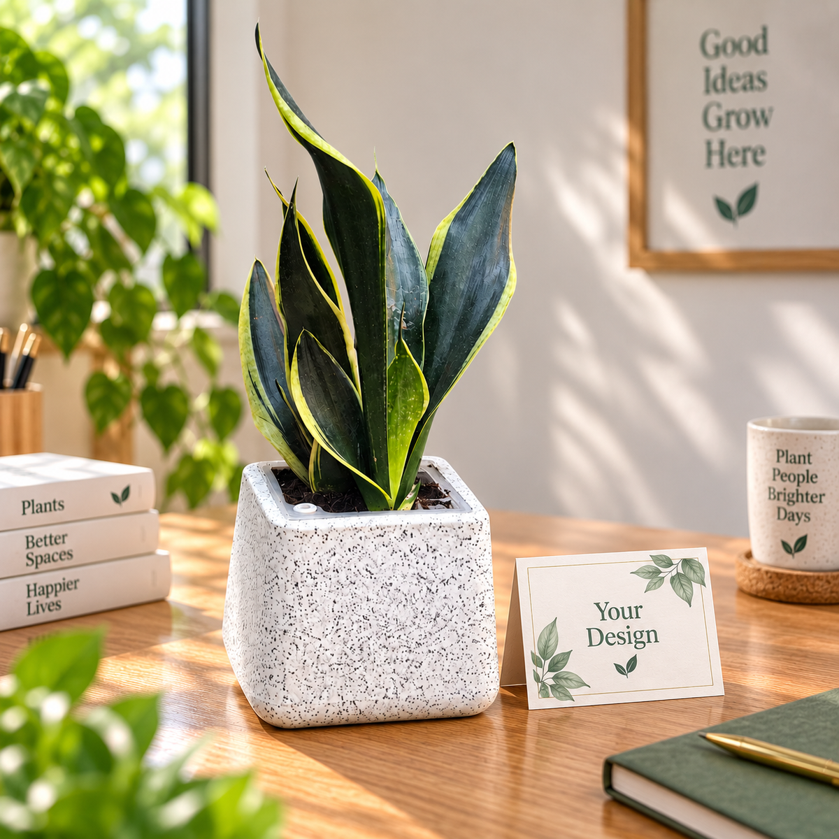 Architect Green – Snake Plant Premium Corporate Gift