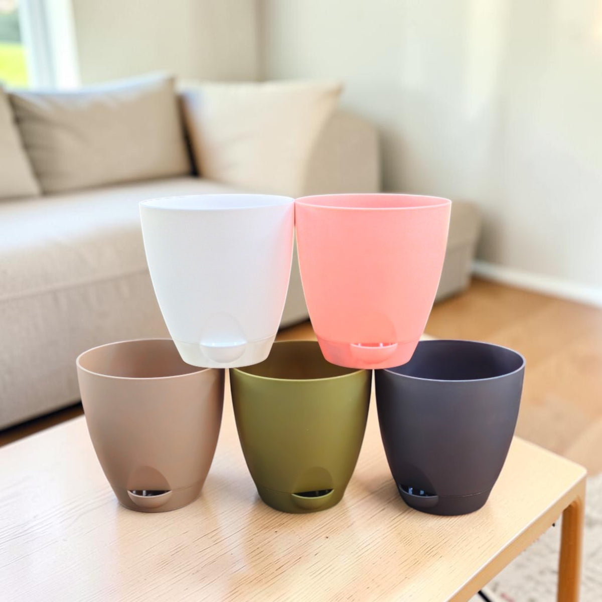 Attractive Aqua Pots